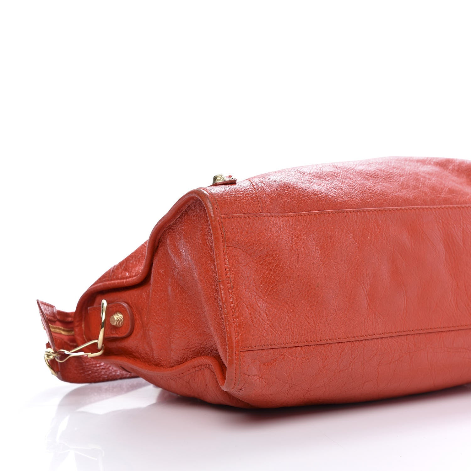 Balenciaga Agneau Giant 12 Gold Hardware City Rouge Coquelicot Rouge Braise 7 of 16