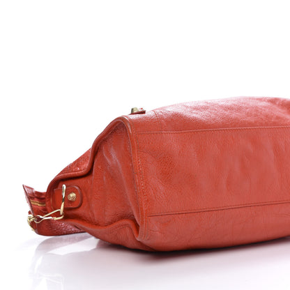 Balenciaga Agneau Giant 12 Gold Hardware City Rouge Coquelicot Rouge Braise 7 of 16