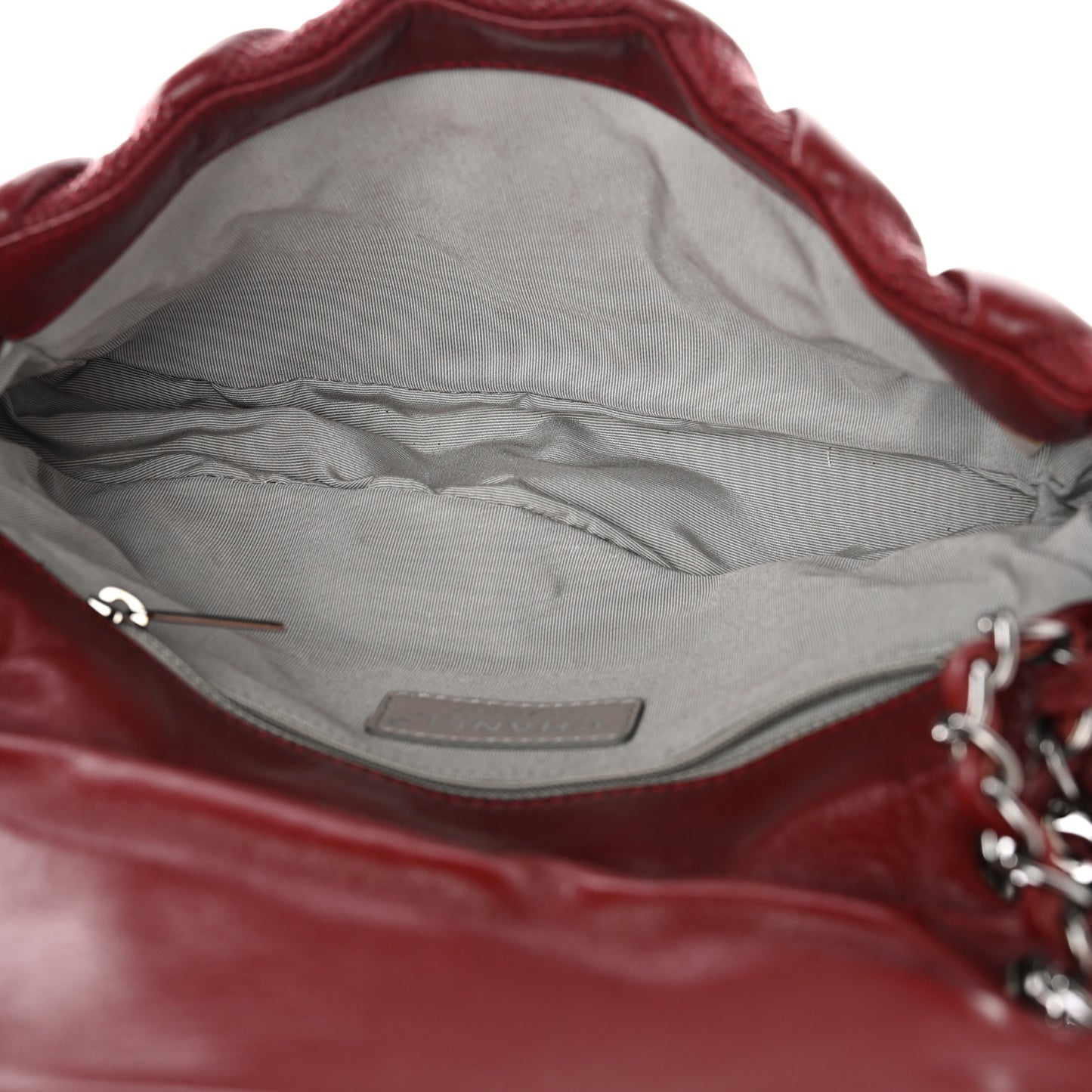 Lambskin Stravinsky Medium Flap Bordeaux