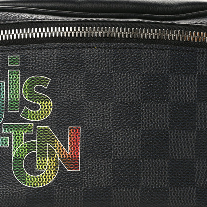 Louis Vuitton Damier Graphite Bumbag Yellow 7 of 10