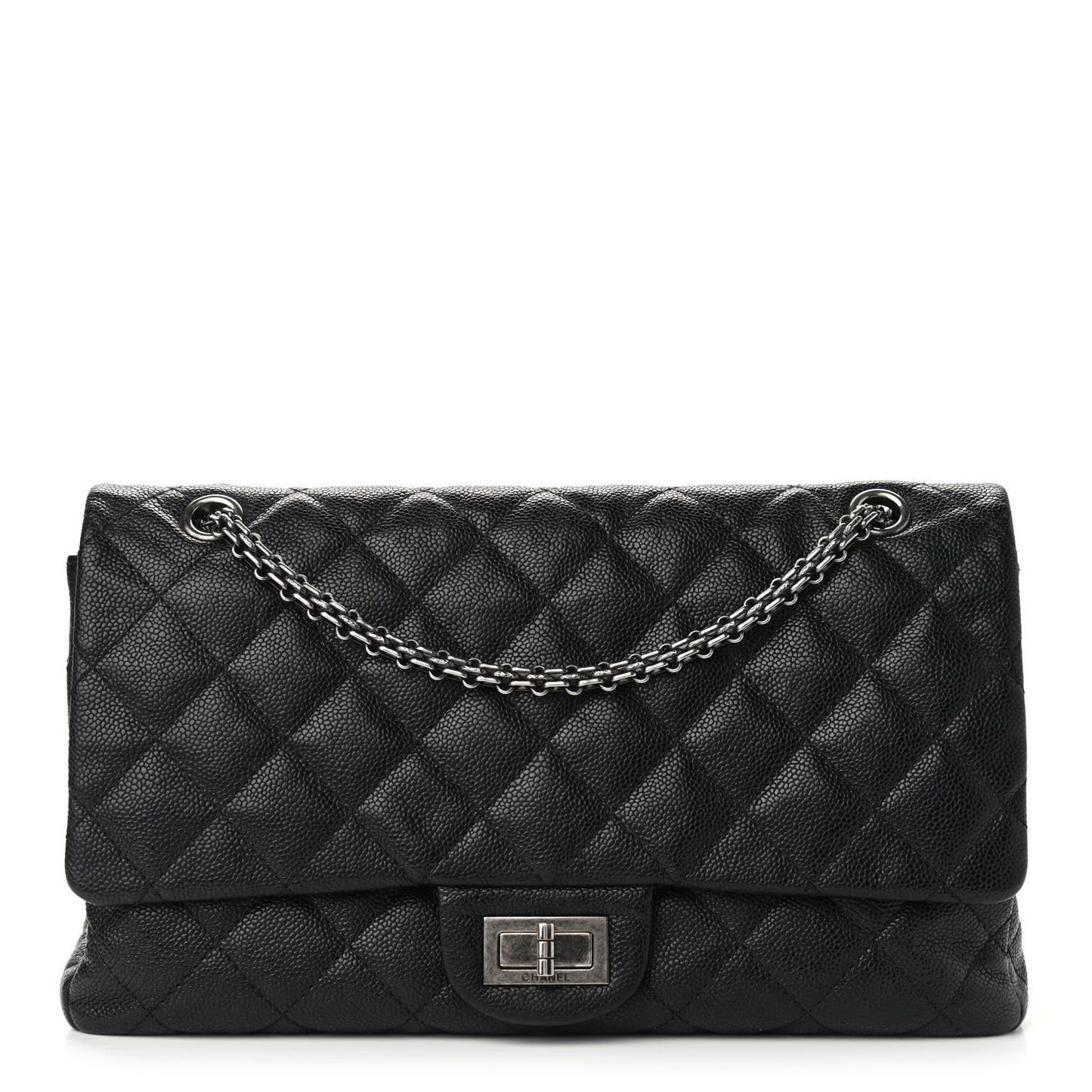 Caviar Quilted 2.55 Reissue 227 Flap Black