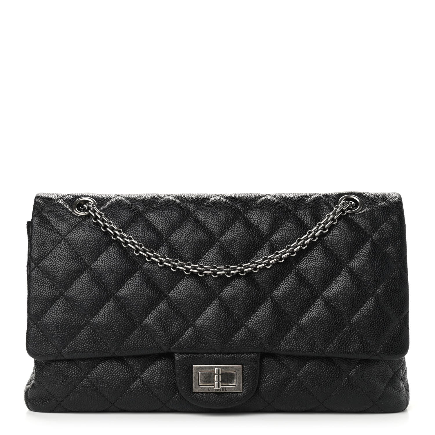 Chanel Caviar Quilted 2.55 Reissue 227 Flap Black 1 of 10