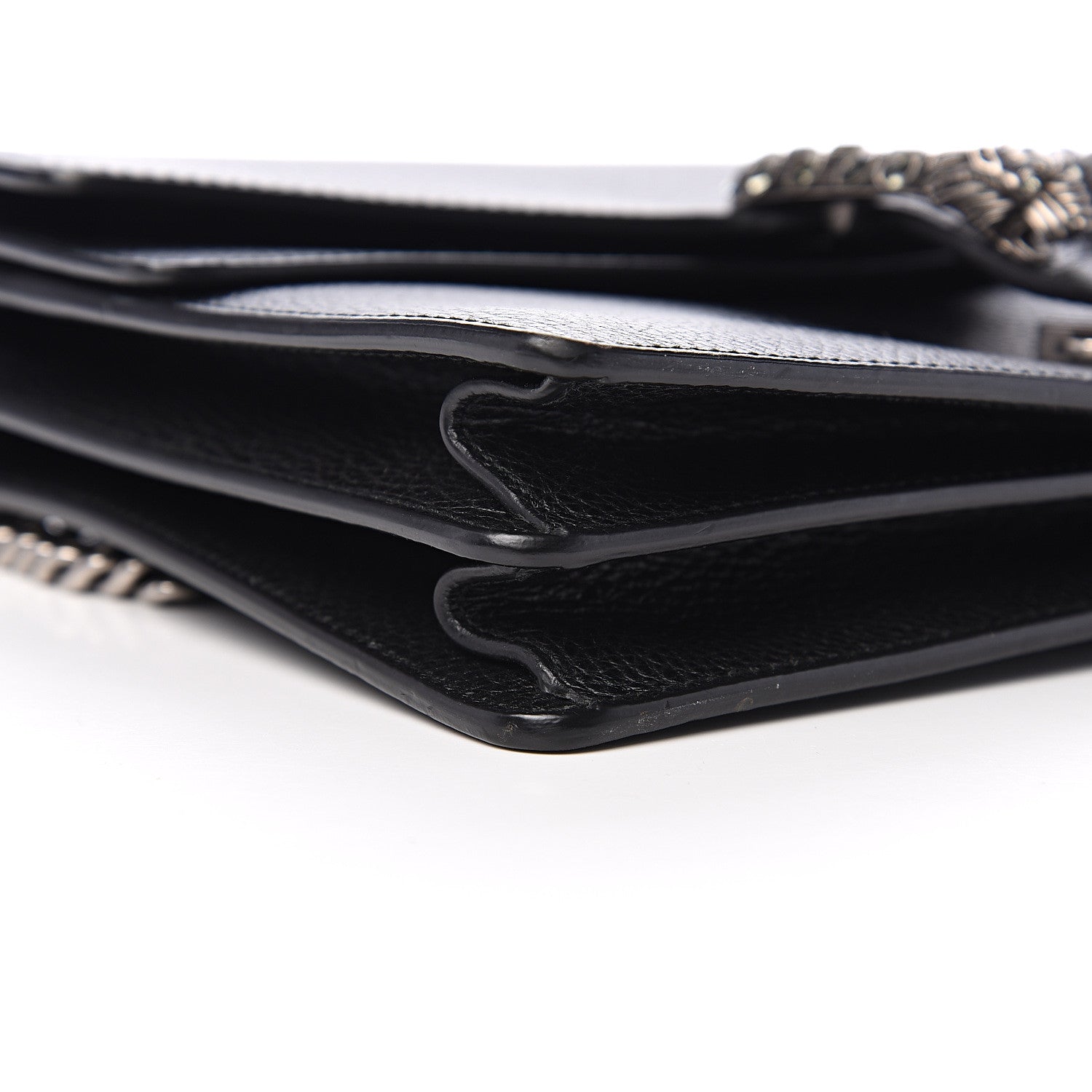 Gucci Dollar Calfskin Crystal Medium Dionysus Shoulder Bag Black Black Diamond 9 of 14
