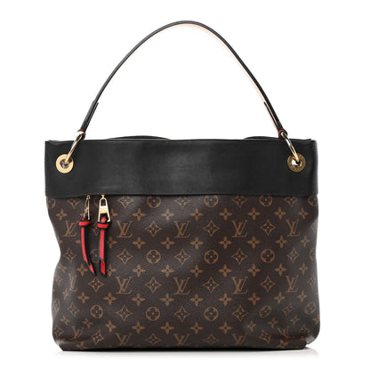 Louis Vuitton Monogram Tuileries Hobo Black 1 of 17