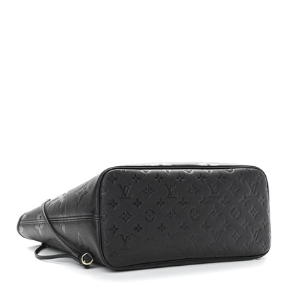 Louis Vuitton Empreinte Monogram Giant Neverfull MM Black 5 of 12
