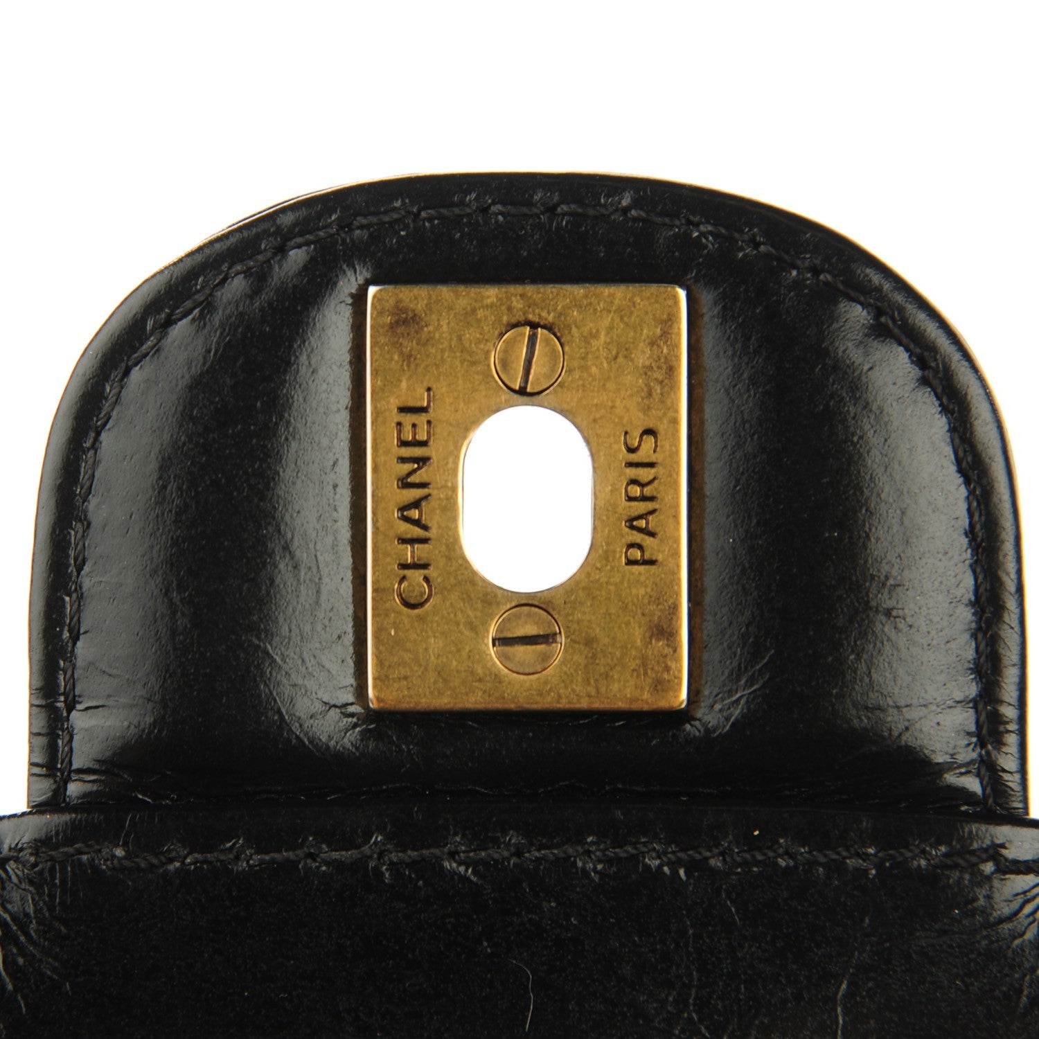 Chanel Calfskin Quilted Medium Bubble CC Flap Black 6 of 8