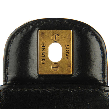 Chanel Calfskin Quilted Medium Bubble CC Flap Black 6 of 8