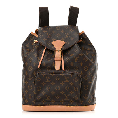 Louis Vuitton Monogram Montsouris GM Backpack 1 of 15