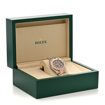 Rolex Stainless Steel 18K Everose Gold 40mm Yacht-Master Watch Chocolate 126621 5 of 5