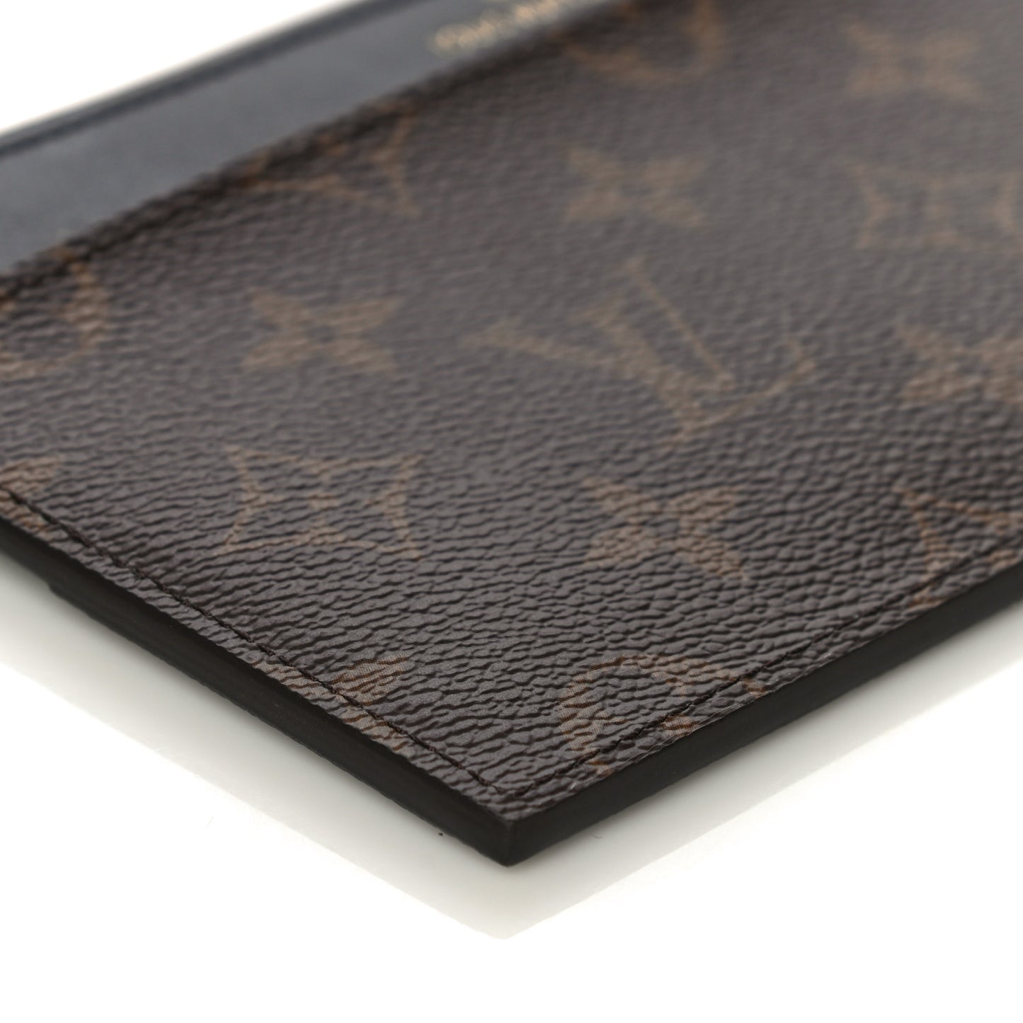 Monogram Slim Purse Black