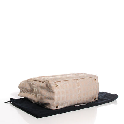 Chanel Nylon Medium Travel Tote Beige 4 of 7