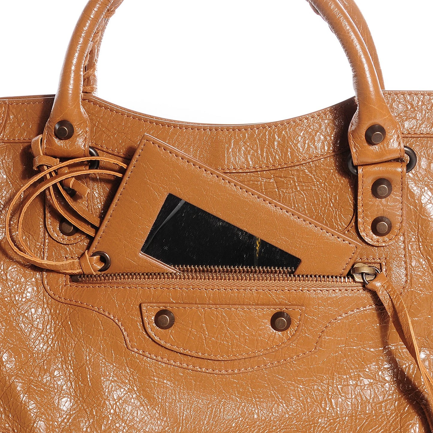 Agneau Classic Hardware City Marron Cannelle