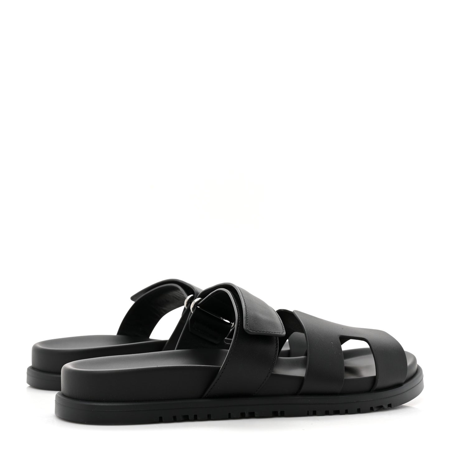 Calfskin Womens Chypre Sandals 38 Black