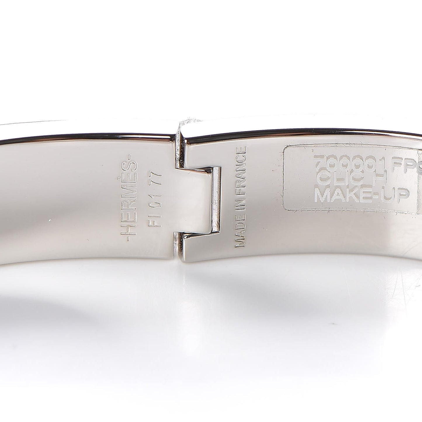 Enamel Narrow Clic Clac H Bracelet PM Makeup