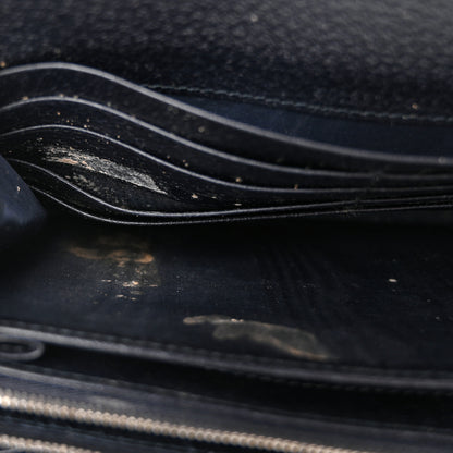 Gucci GG Supreme Monogram Textured Dollar Calfskin Mini Dionysus Chain Wallet Beige Blue 13 of 16