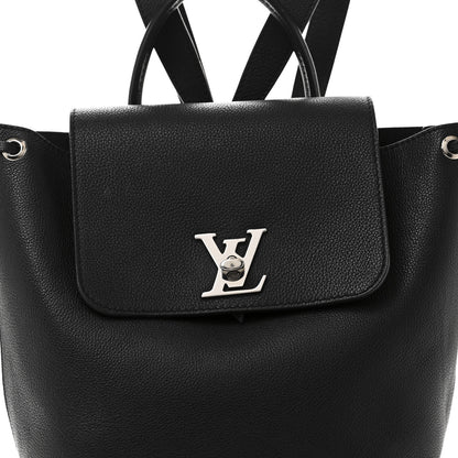Louis Vuitton Calfskin Lockme Backpack Black 1859126 – FASHIONPHILE
