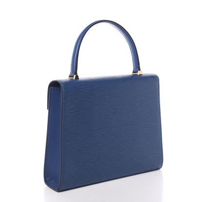 Louis Vuitton Epi Malesherbes Cyan 3 of 11