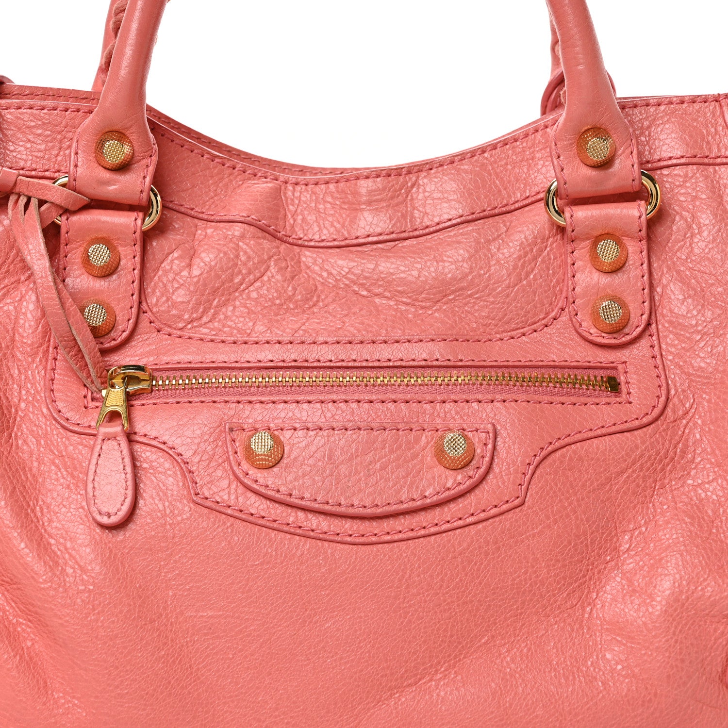 Balenciaga Agneau Giant 12 Gold Hardware Mini City Rose Azalee Rose Jaipur 9 of 12