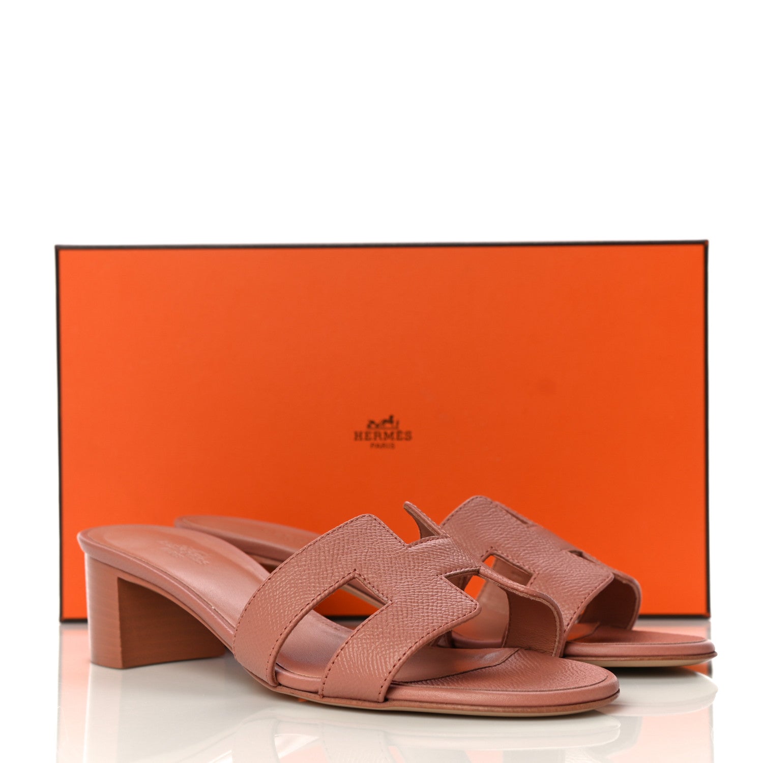 Hermes Epsom Oasis Sandals 36 Rose Aube 15 of 15