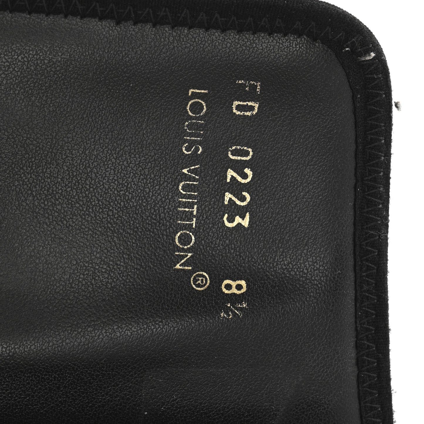 Monogram Mens Miami Mules 8.5 Black