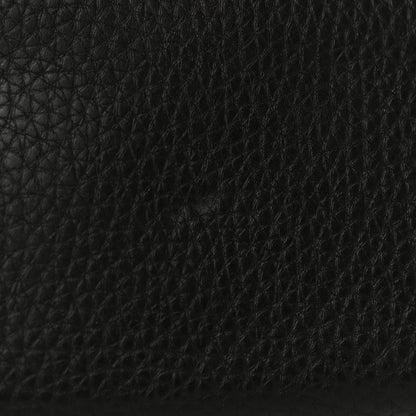 Fendi Calfskin Romano Selleria Tri-Fold Wallet Black 15 of 17