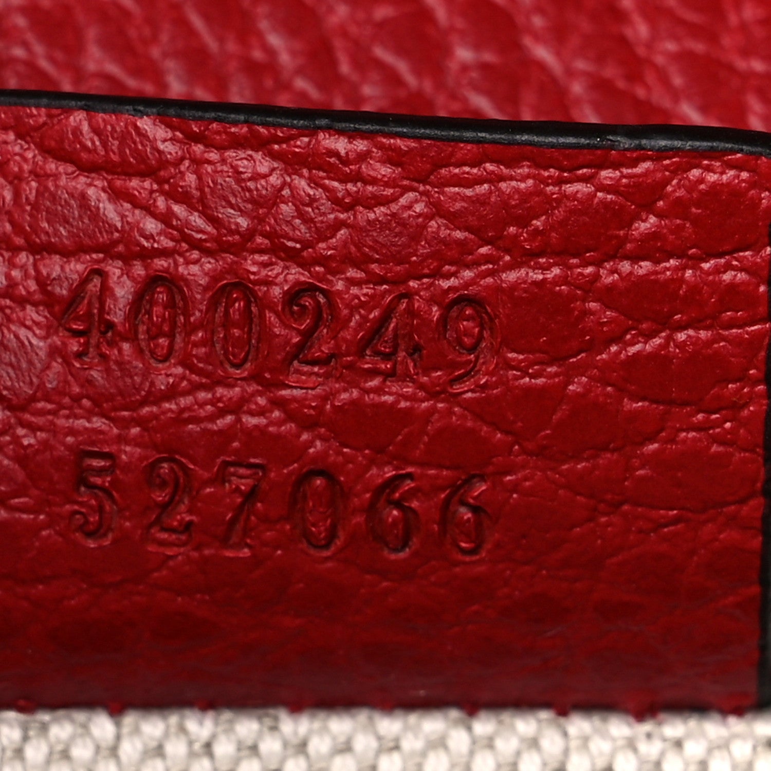 Gucci Dollar Calfskin Swarovski Crystal Small Dionysus Shoulder Bag Hibiscus Red 8 of 11