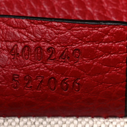 Gucci Dollar Calfskin Swarovski Crystal Small Dionysus Shoulder Bag Hibiscus Red 8 of 11