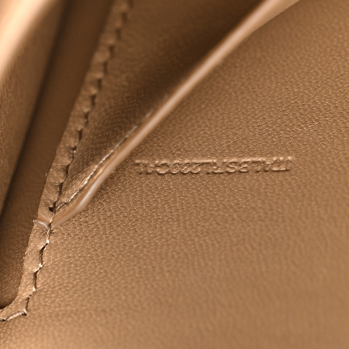 Burberry Calfskin Monogram Mini TB Bag Beige 7 of 14