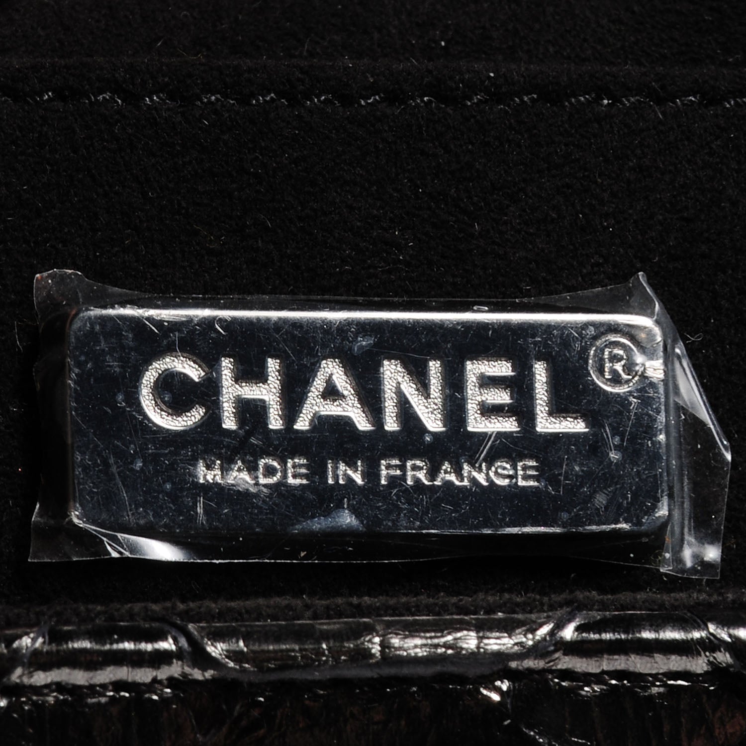 Chanel Metallic Python Mini Rectangular Flap Bag 7 of 8