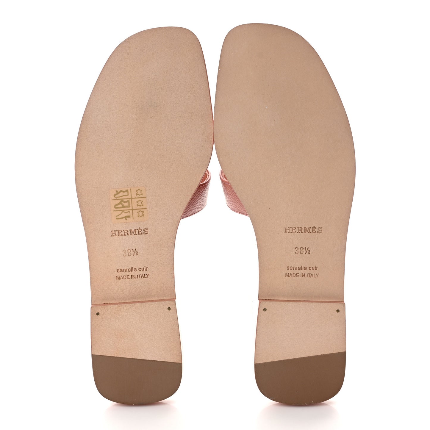 Epsom Oran Sandals 38.5 Rose Aube