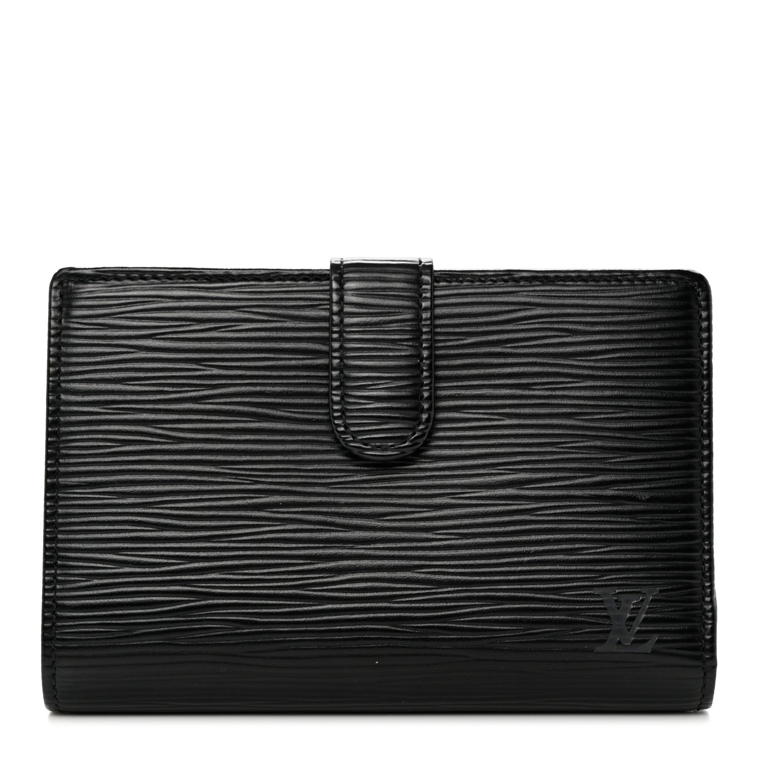 Louis Vuitton Epi French Purse Wallet Black 1 of 17