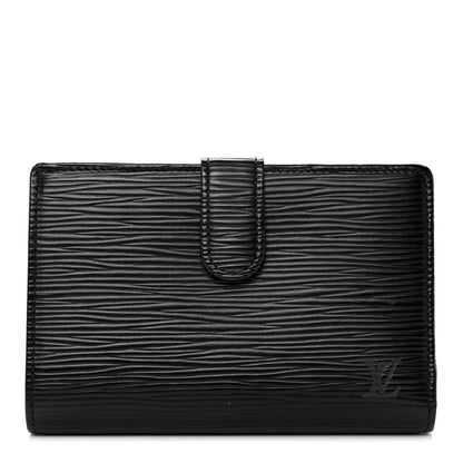 Louis Vuitton Epi French Purse Wallet Black 1 of 17