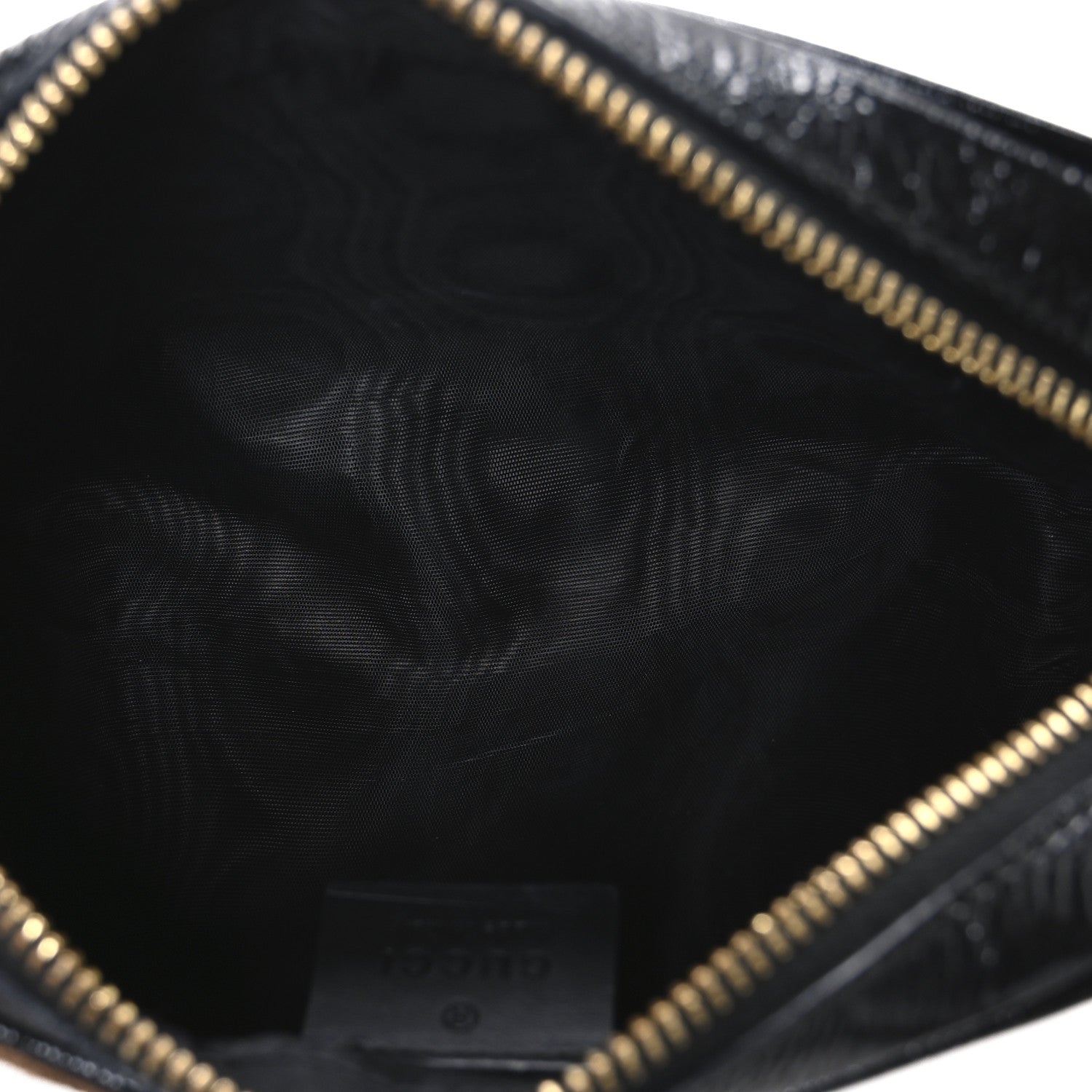 Gucci Suede Patent Web Small Ophidia Shoulder Bag Nocciola Black 5 of 10