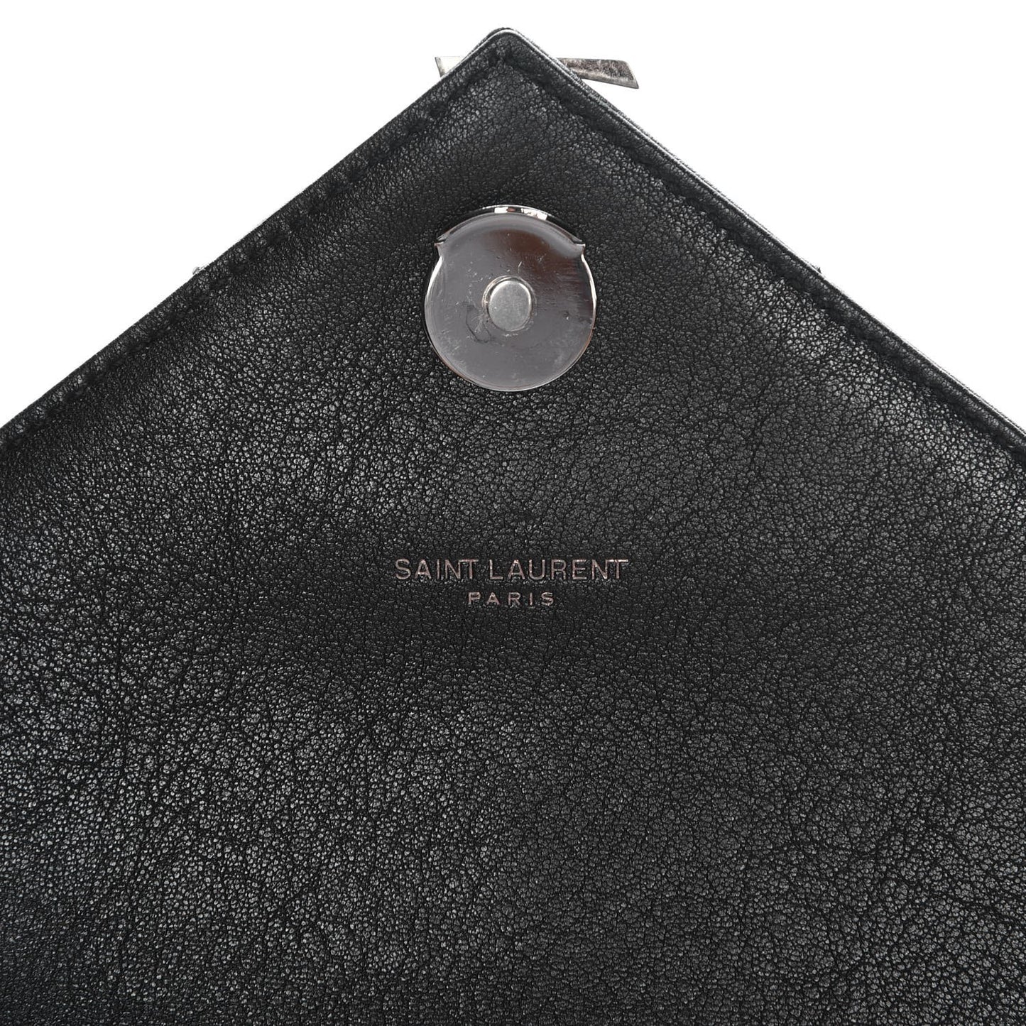 Calfskin Matelasse Diamond Quilted Monogram Medium College Bag Black