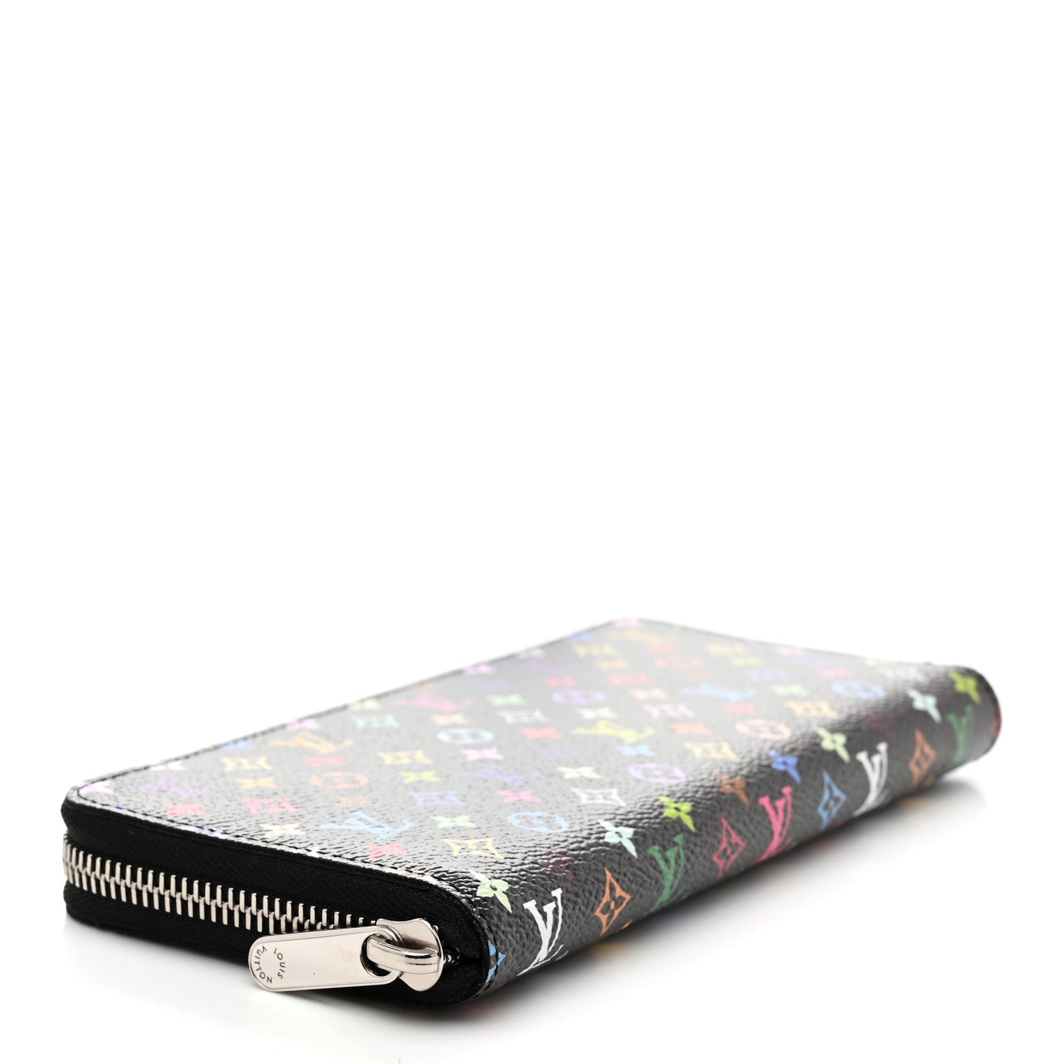 Louis Vuitton LV X TM Monogram Multicolor Clemence Wallet Black