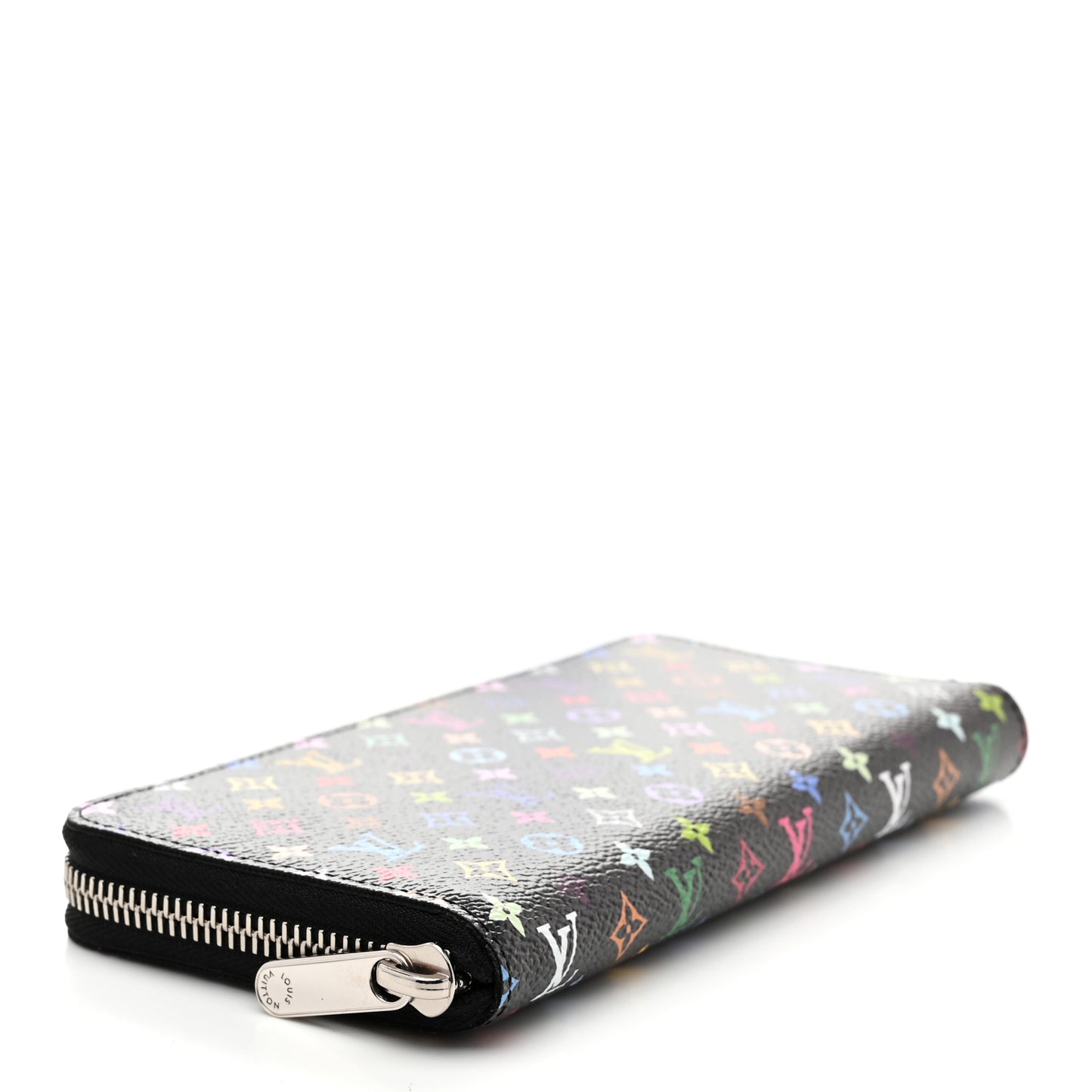 LV X TM Monogram Multicolor Clemence Wallet Black