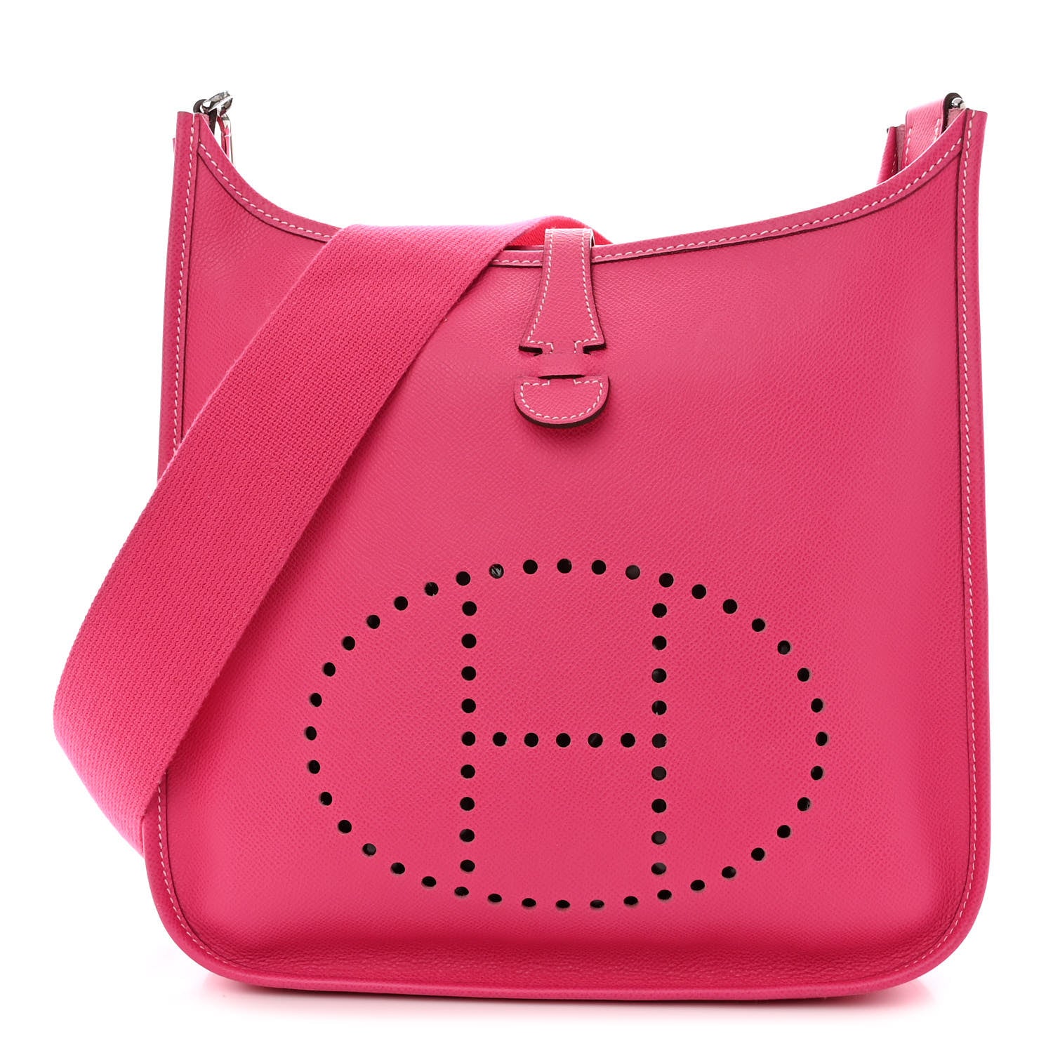 Hermes Epsom Evelyne PM Rose Tyrien 1 of 12