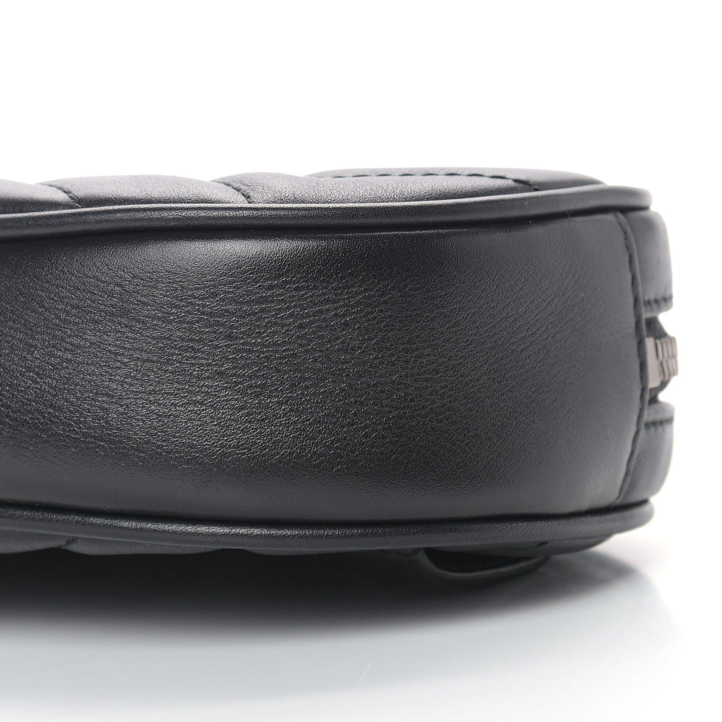 Calfskin Matelasse GG Marmont Belt Bag 85 34 Black