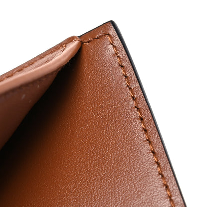 Celine Shiny Smooth Lambskin Small Triomphe Wallet Tan 15 of 16