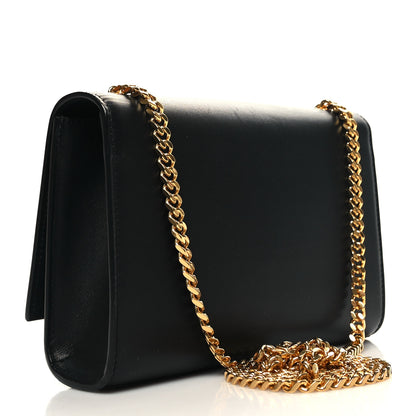 Saint Laurent Calfskin Small Classic Monogram Kate Tassel Satchel Black 3 of 10