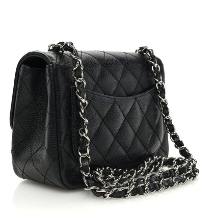Chanel Caviar Quilted Mini Square Flap Black 3 of 10