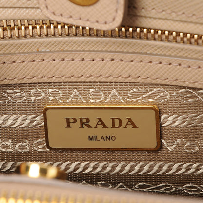 Prada Saffiano Lux Medium Tote Sabbia 7 of 9