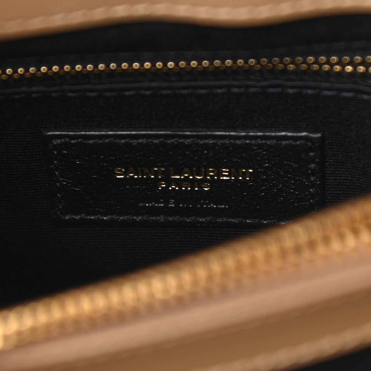 Calfskin Y Quilted Monogram Medium Loulou Chain Satchel Dark Latte