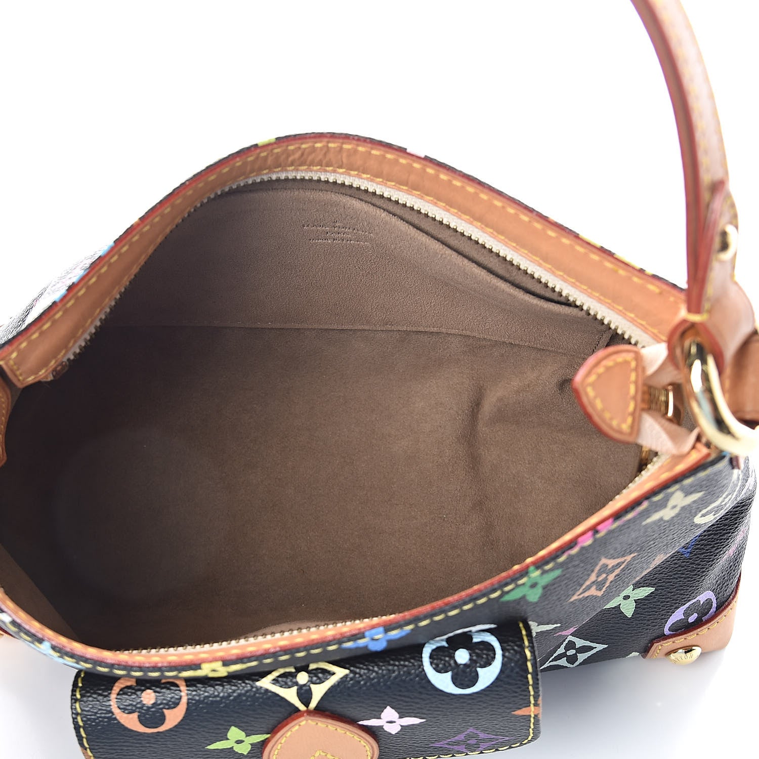 Louis Vuitton Monogram Multicolor Eliza Black 5 of 9