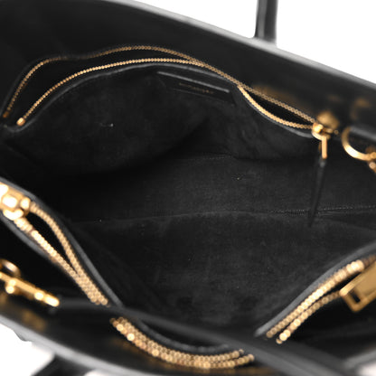 Saint Laurent Calfskin Small Sac De Jour Black 5 of 19