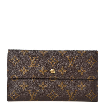 Louis Vuitton Monogram Porte Tresor International Wallet 1 of 10