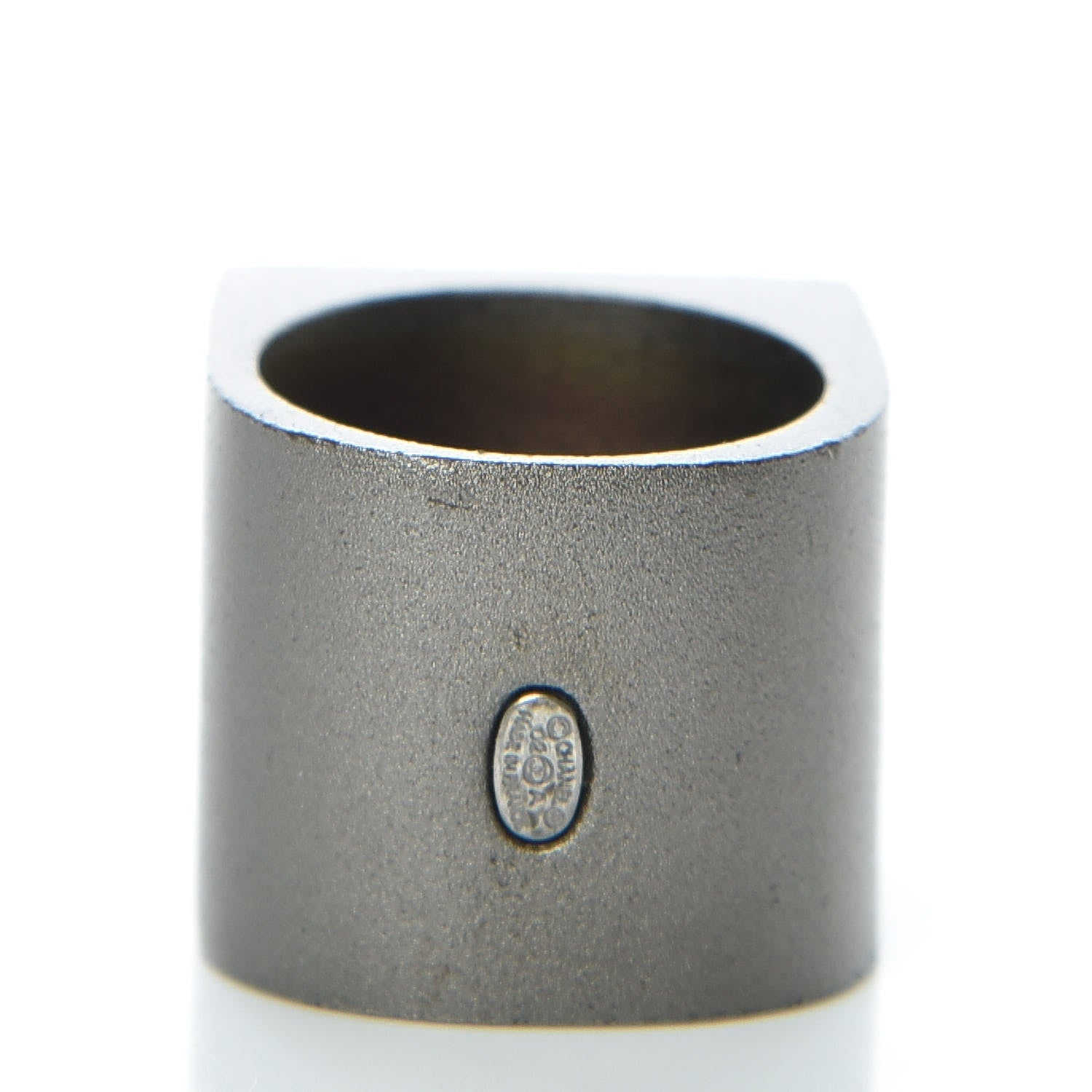 Chanel CC Logo Signet Ring 7.5 3 of 6