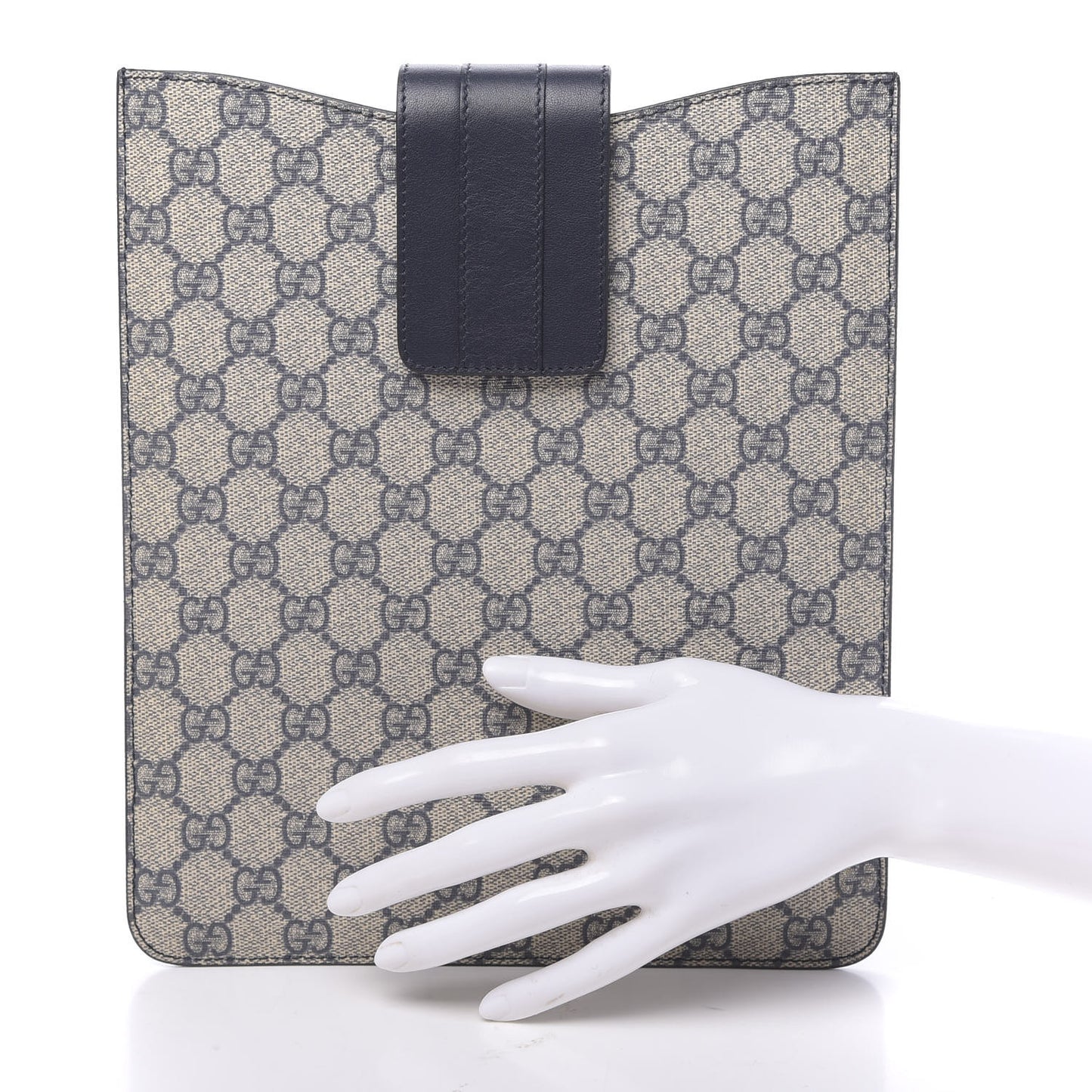 GG Plus Monogram iPad Case Ebony