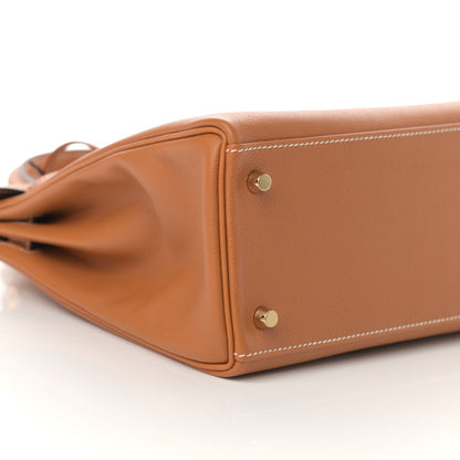 Hermes Evercolor Kelly Retourne 32 Toffee 8 of 11