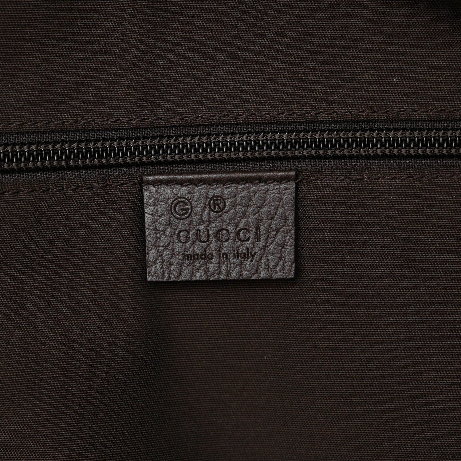 Gucci Monogram Travel Backpack Dark Brown 6 of 12